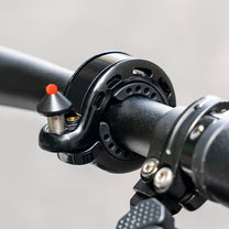 Bicycle Parts – Q-shaped bicycle bell 100db - black - Carlat