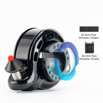 Bicycle Parts – Q-shaped bicycle bell 100db - black - Carlat