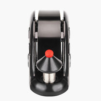 Bicycle Parts – Q-shaped bicycle bell 100db - black - Carlat