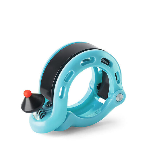 Bicycle Parts – Q-shaped bicycle bell 100db - blue - Carlat