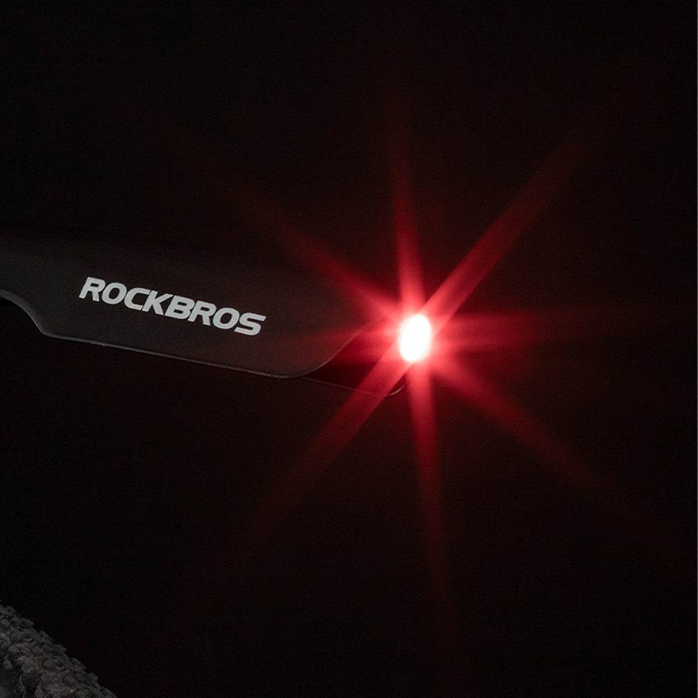 Bicycle Parts – Rear bicycle fender with red LED light - Carlat