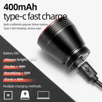 Bicycle Parts – Rear bicycle light with Q5 intelligent stop - Carlat