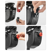 Bicycle Parts – Rear lights waterproof intelligent lights black 2 - Carlat