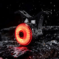 Bicycle Parts – Rear lights waterproof intelligent lights black 2 - Carlat