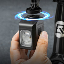 Bicycle Parts – Rechargeable front bicycle light with remote control - Carlat
