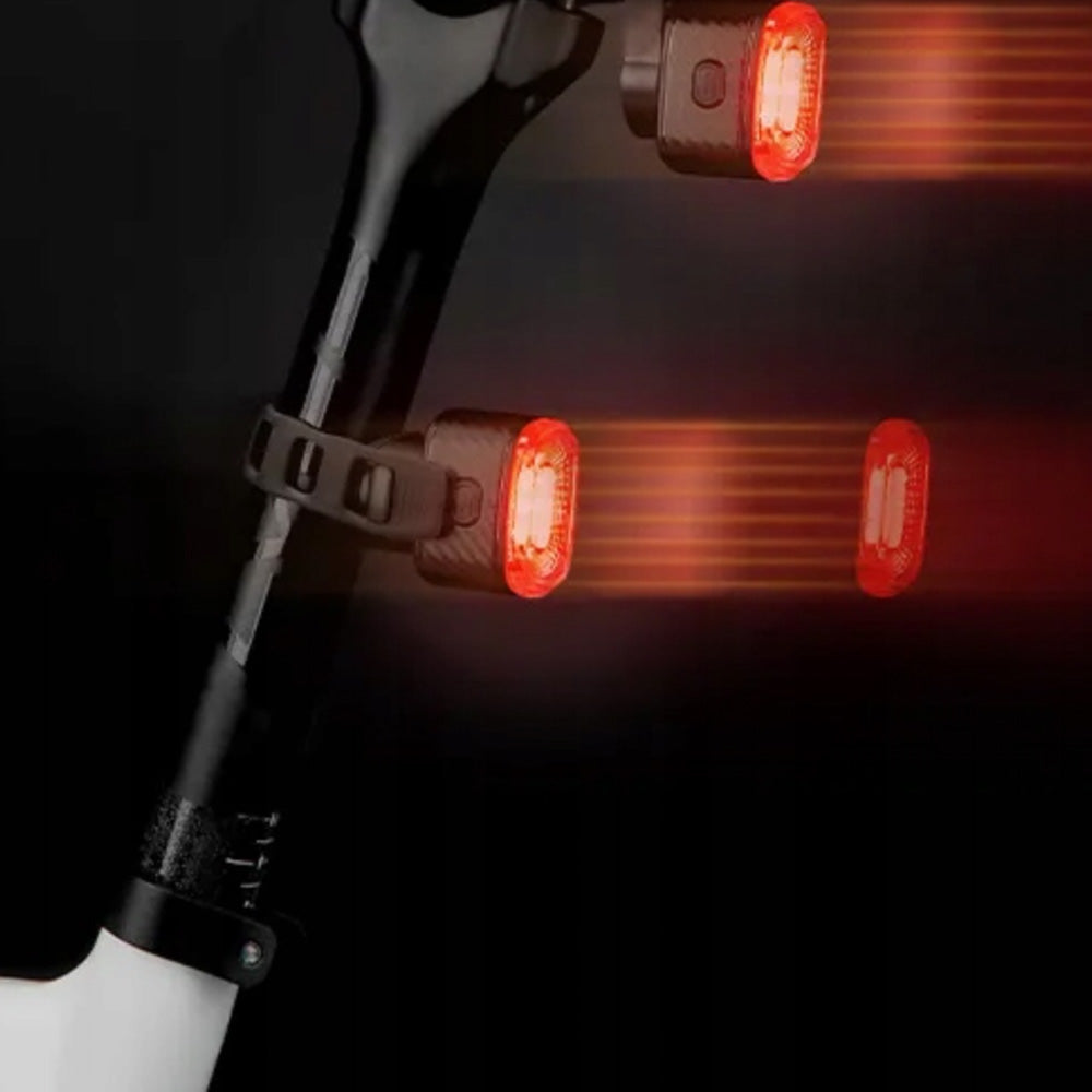 Bicycle Parts – Red rear LED bicycle light, STOP USB-C - Carlat