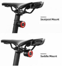 Bicycle Parts – Red rear bicycle lamp, STOP system, four - Carlat