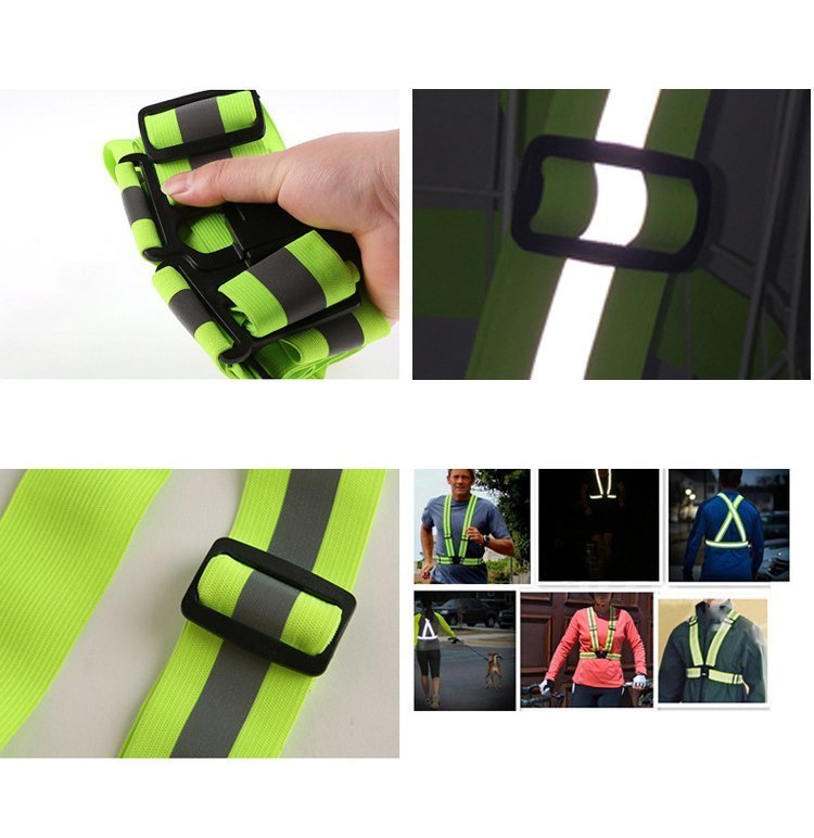 Bicycle Parts – Reflective harness for bicycle, running motor, reflective - Carlat