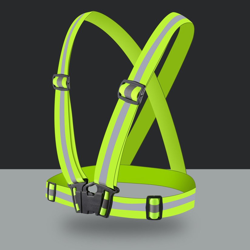 Bicycle Parts – Reflective harness for bicycle, running motor, reflective - Carlat