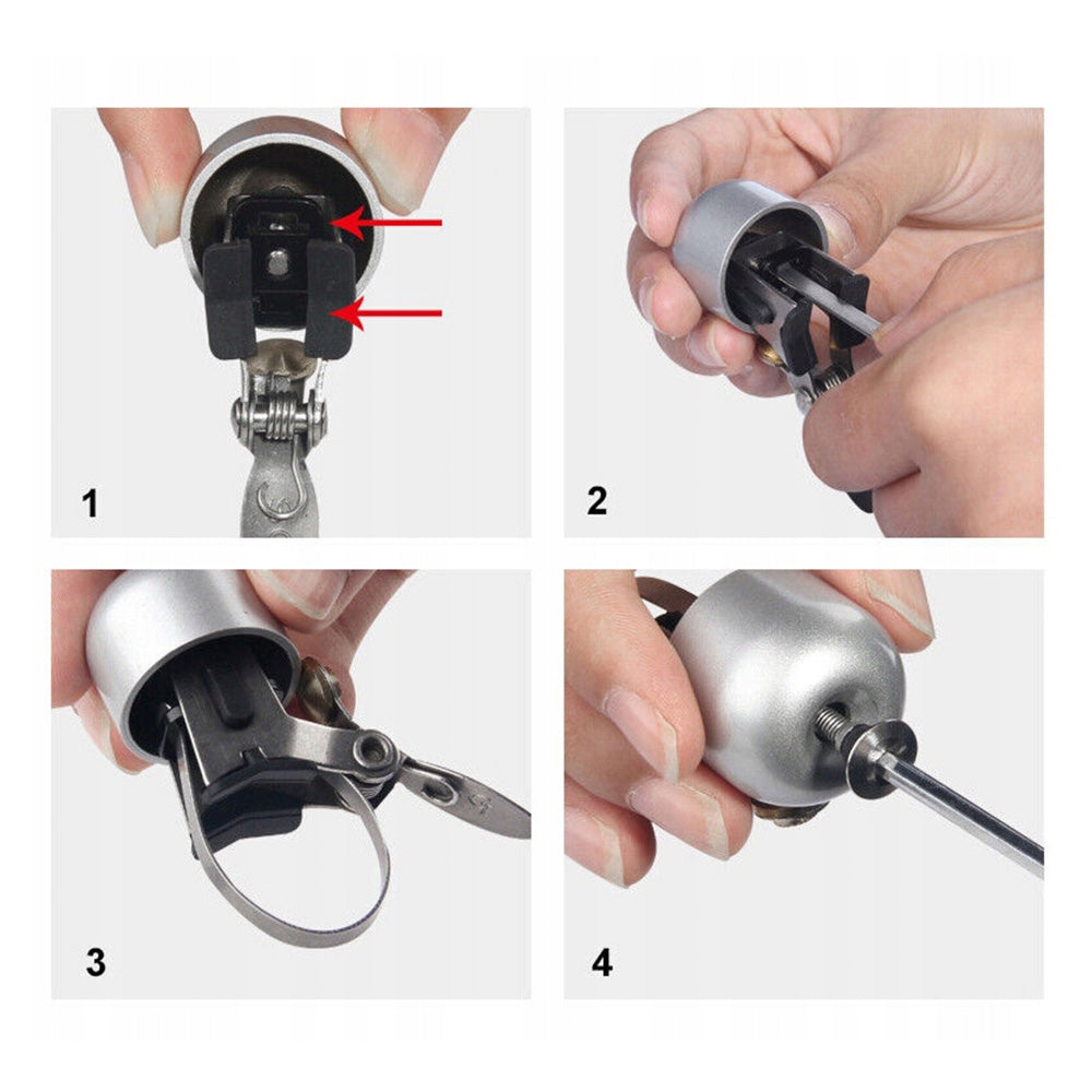 Bicycle Parts – Retro bicycle bell - black - Carlat