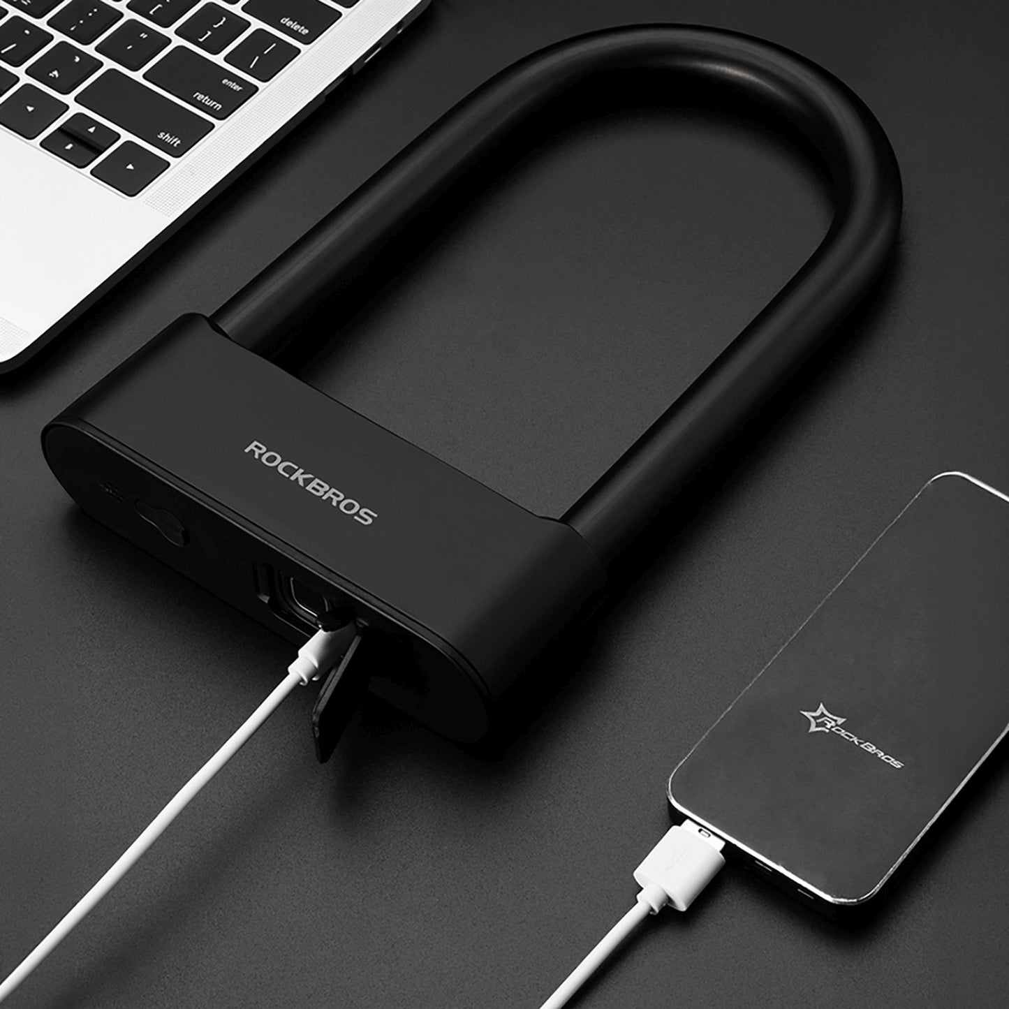 Bicycle Parts – SMART bicycle lock with fingerprint reader and - Carlat