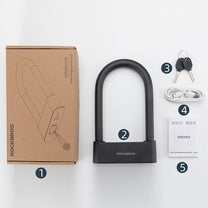 Bicycle Parts – SMART bicycle lock with fingerprint reader and - Carlat