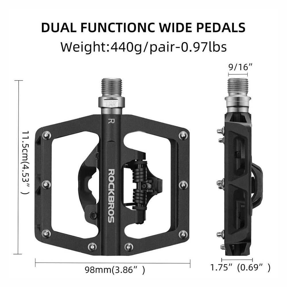 Bicycle Parts – Set of MTB bicycle pedals with Shimano - Carlat