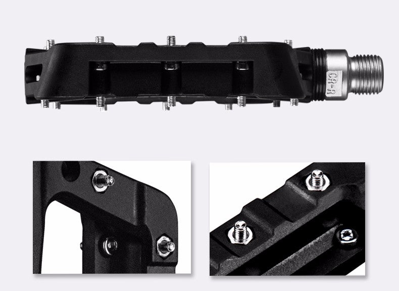 Bicycle Parts – Set of anti-slip MTB bicycle pedals, nylon - Carlat