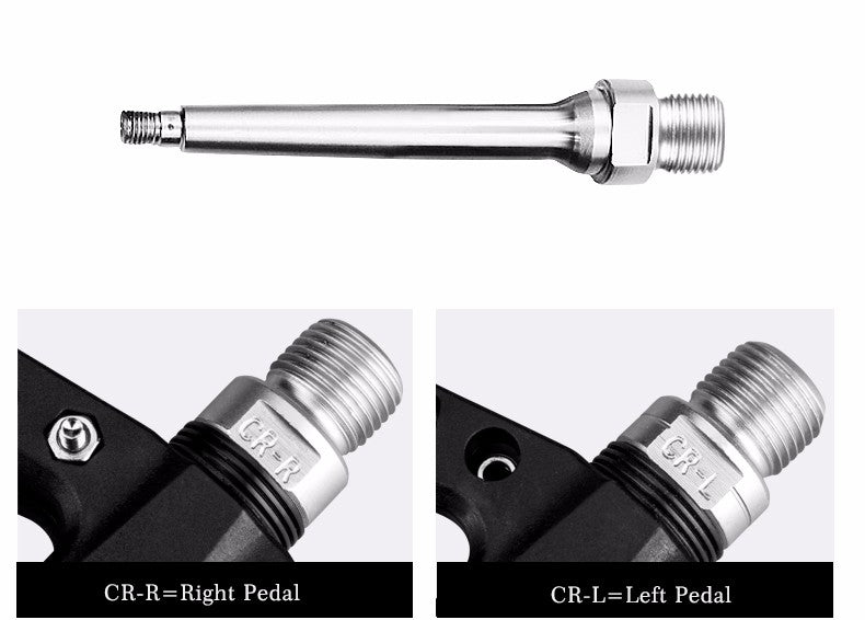 Bicycle Parts – Set of anti-slip MTB bicycle pedals, nylon - Carlat
