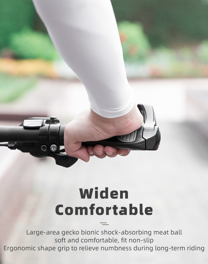 Bicycle Parts – Set of bicycle handle grips with anti-slip - Carlat