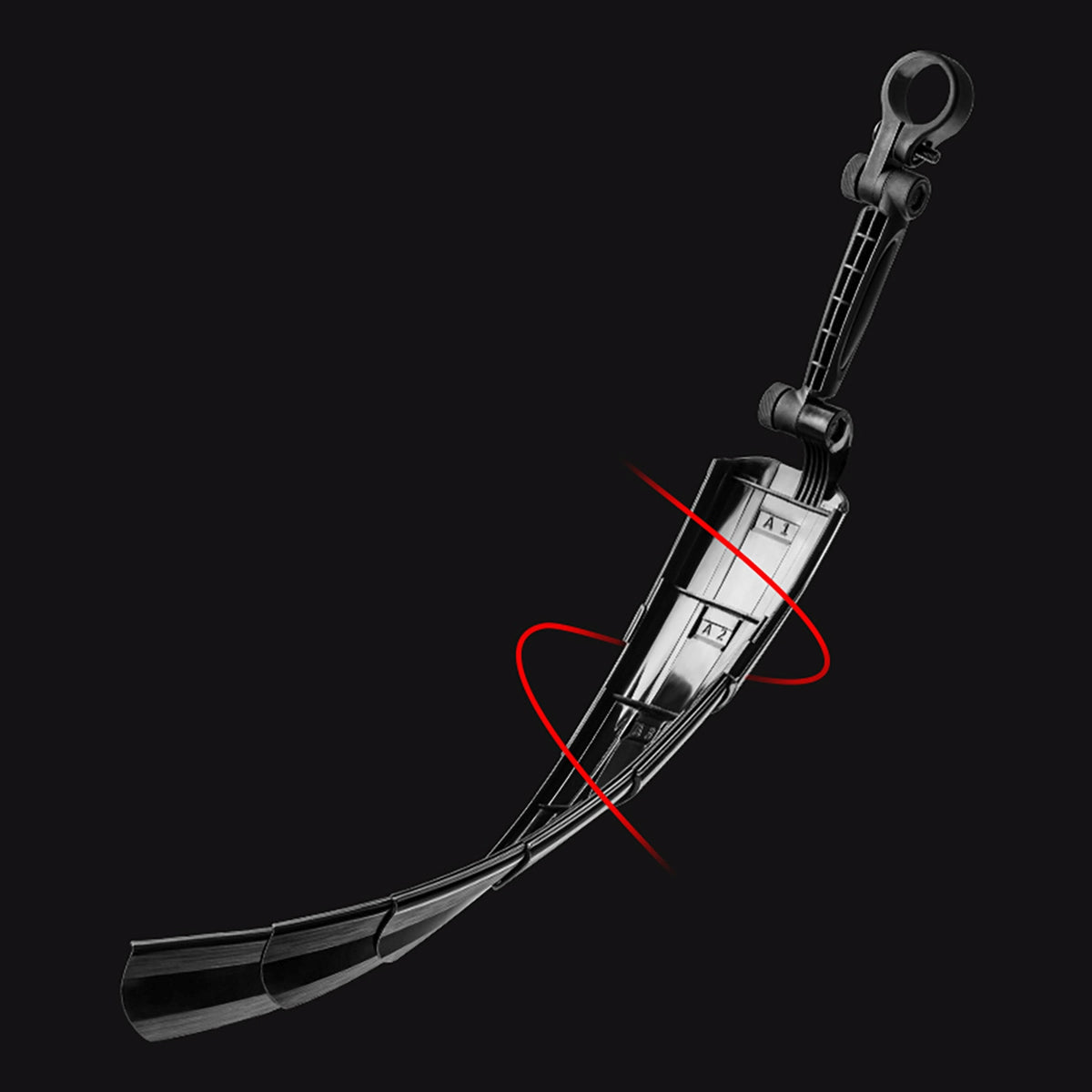 Bicycle Parts – Set of foldable, telescopic bicycle fenders - Carlat