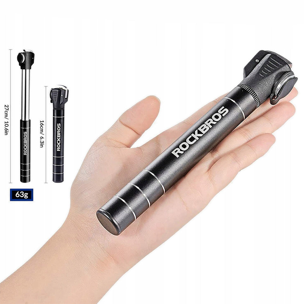 Bicycle Parts – Small bicycle pump 7 bar aluminum, length - Carlat