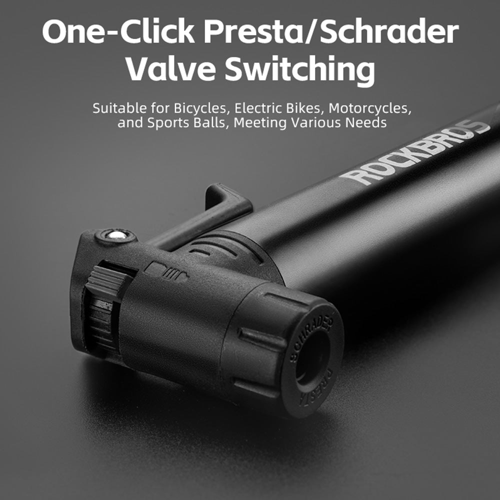 Bicycle Parts – Small hand-held bicycle pump with a bicycle - Carlat