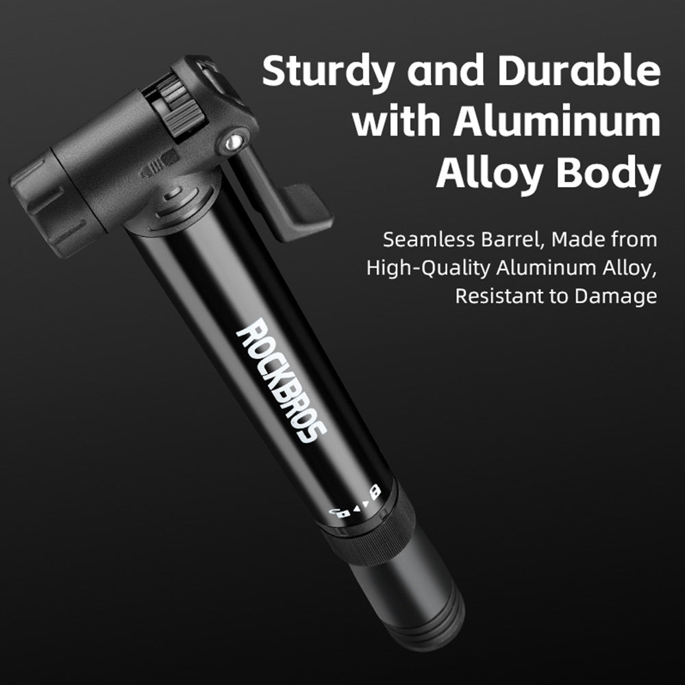 Bicycle Parts – Small hand-held bicycle pump with a bicycle - Carlat