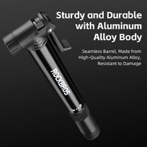Bicycle Parts – Small hand-held bicycle pump with a bicycle - Carlat