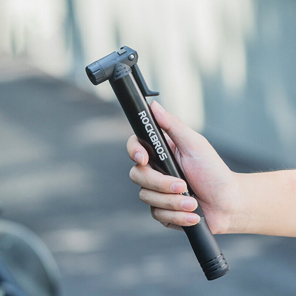 Bicycle Parts – Small hand-held bicycle pump with a bicycle - Carlat