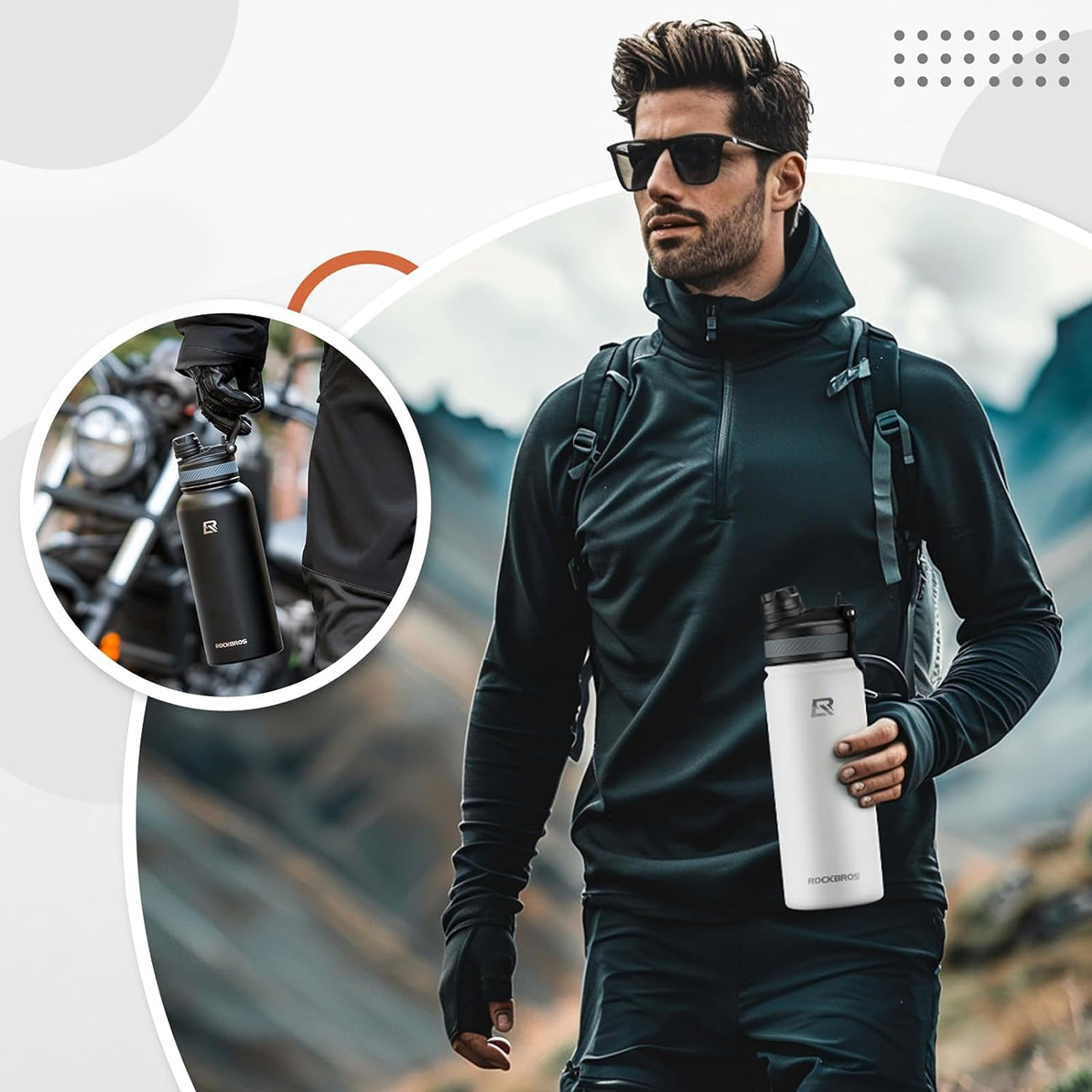 Bicycle Parts – Thermal bicycle bottle for drinks 530 ml - Carlat