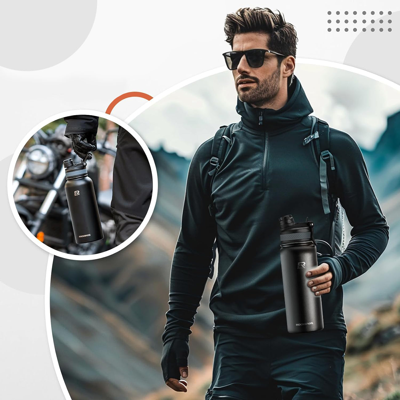Bicycle Parts – Thermal bicycle bottle for drinks, 620 ml, - Carlat