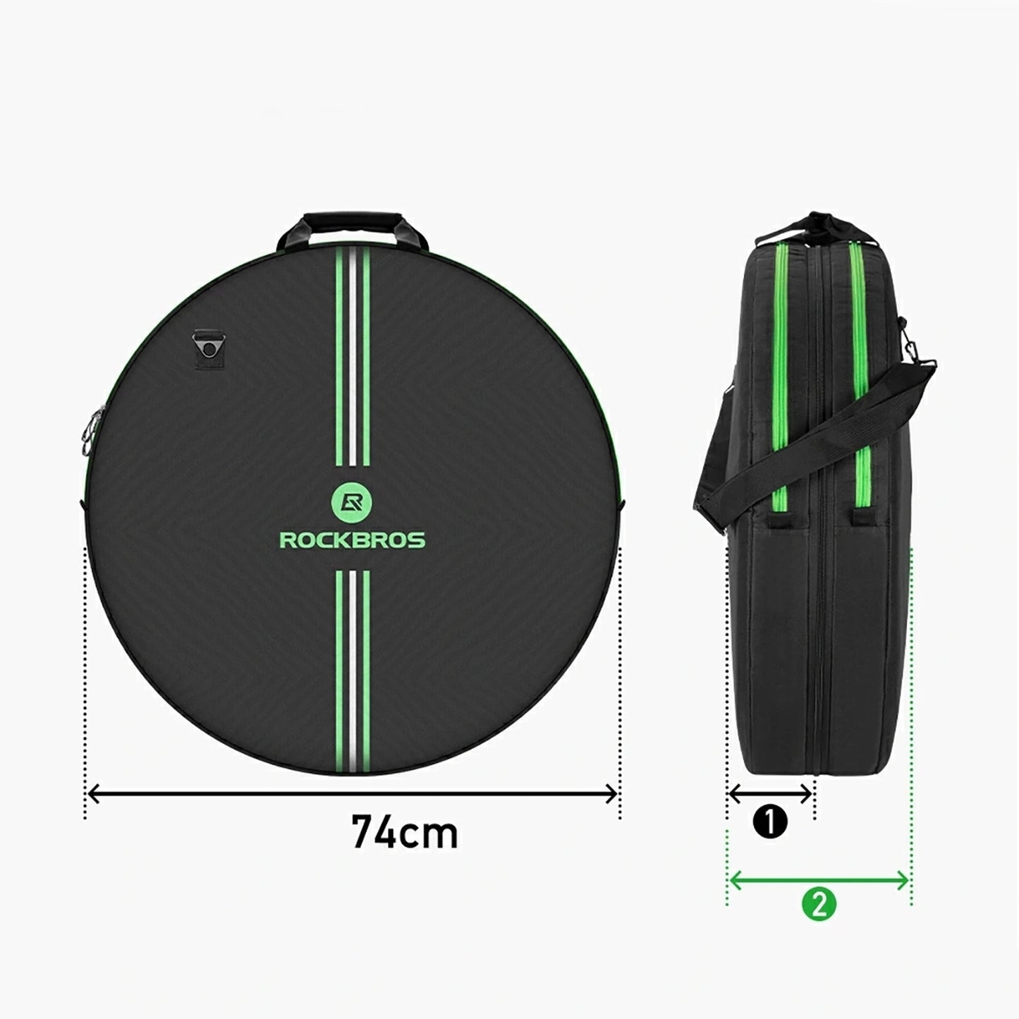 Bicycle Parts – Transport cover for bicycle wheel diameter. 74cm - Carlat