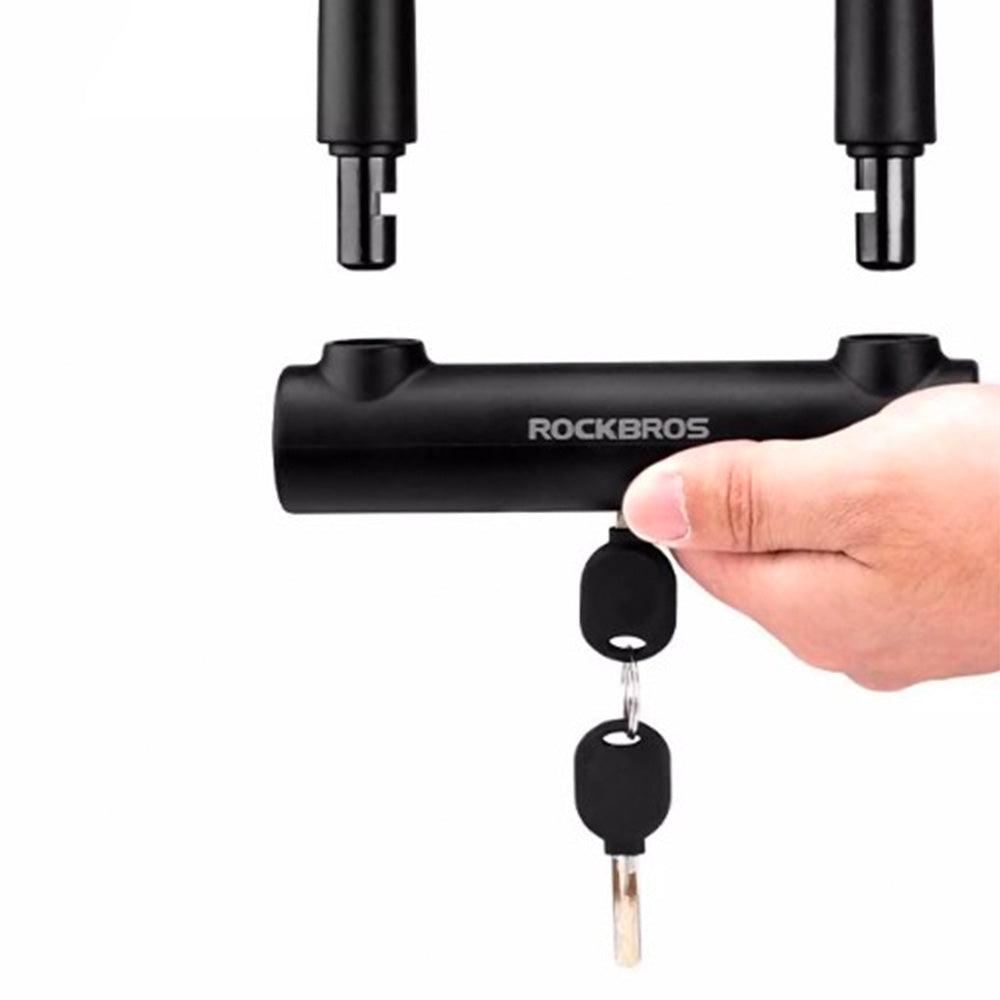 Bicycle Parts – U-Lock bicycle lock, reinforced lock with key - Carlat
