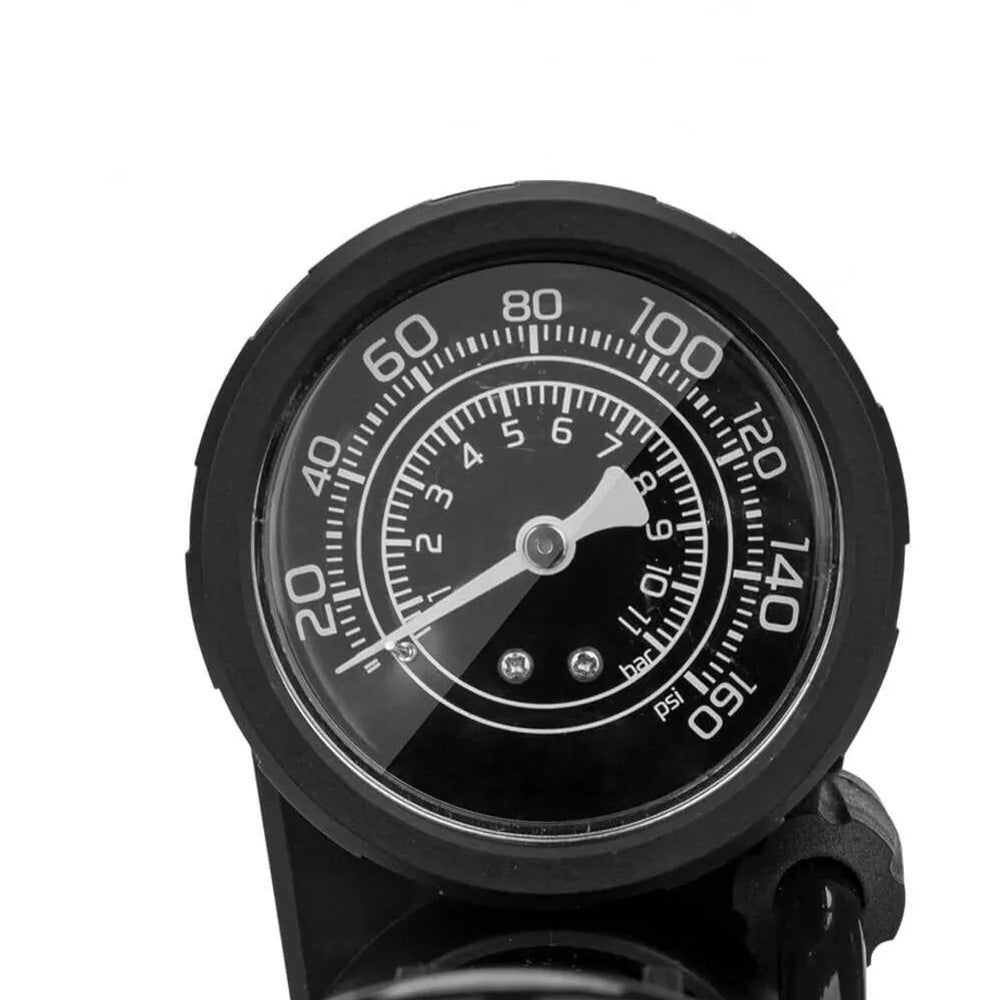 Bicycle Parts – Universal floor foot bicycle pump with pressure - Carlat