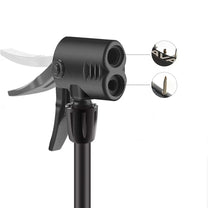 Bicycle Parts – Universal floor foot bicycle pump with pressure - Carlat