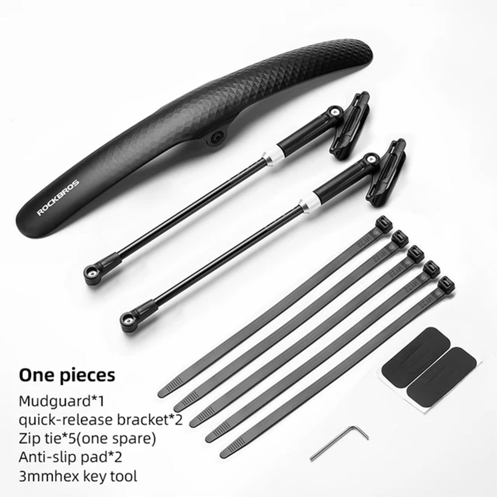 Bicycle Parts – Universal rear front bicycle fender with adjustment - Carlat