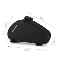 Bicycle bag for bike frame 1.5 l black - Carlat