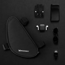 Bicycle bag for bike frame 1.5 l black - Carlat