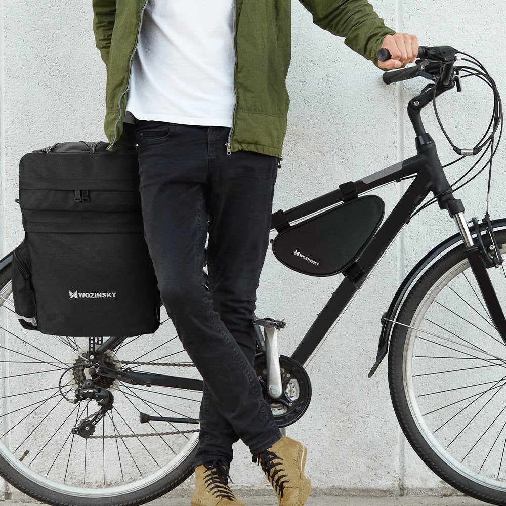 Bicycle bag for bike frame 1.5 l black - Carlat