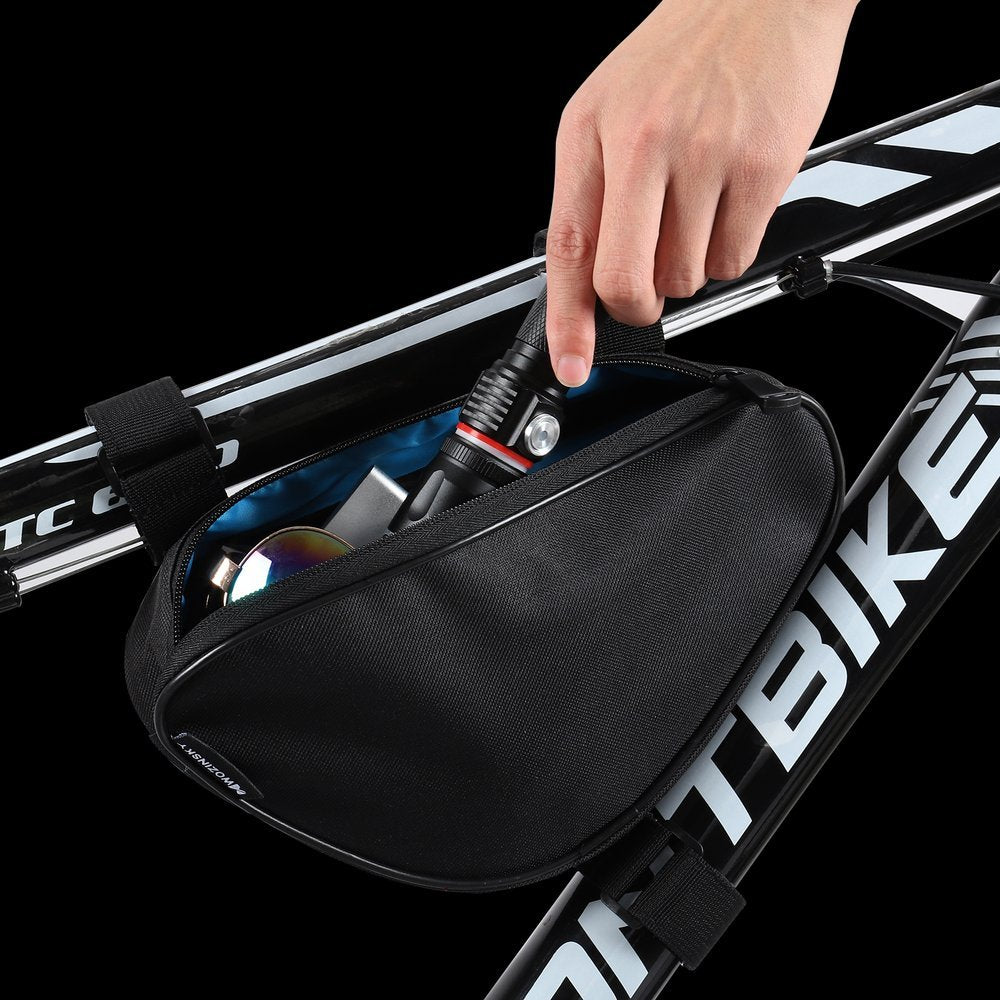 Bicycle bag for bike frame 1.5 l black - Carlat
