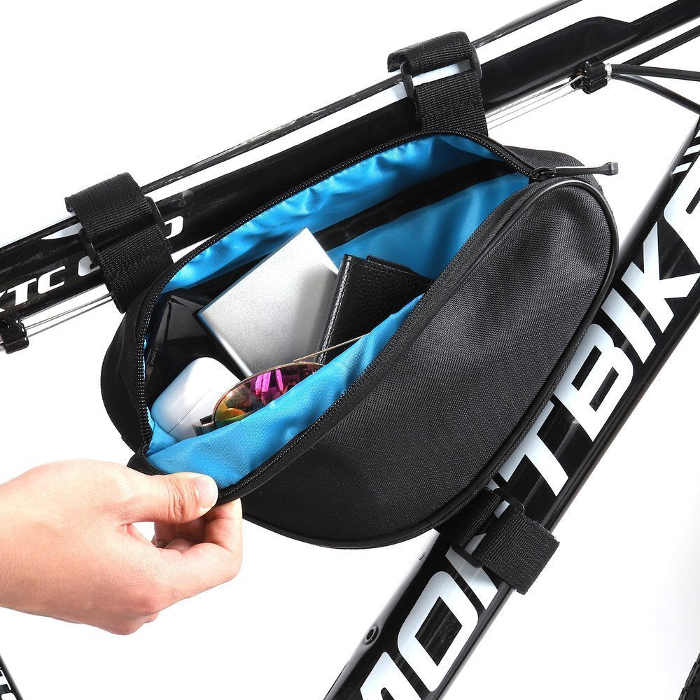 Bicycle bag for bike frame 1.5 l black - Carlat