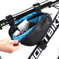 Bicycle bag for bike frame 1.5 l black - Carlat