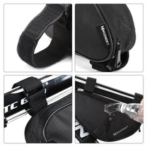 Bicycle bag for bike frame 1.5 l black - Carlat