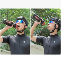 Bicycle bottle bottle 750 ml - black and red - Carlat
