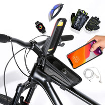 Bicycle frame bag with space for a phone 1l - black - Carlat