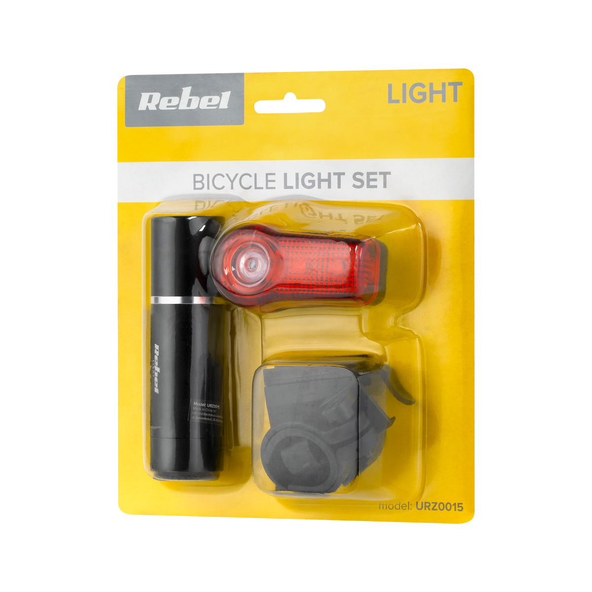 Bicycle parts – A set of lights for the Rebel bike