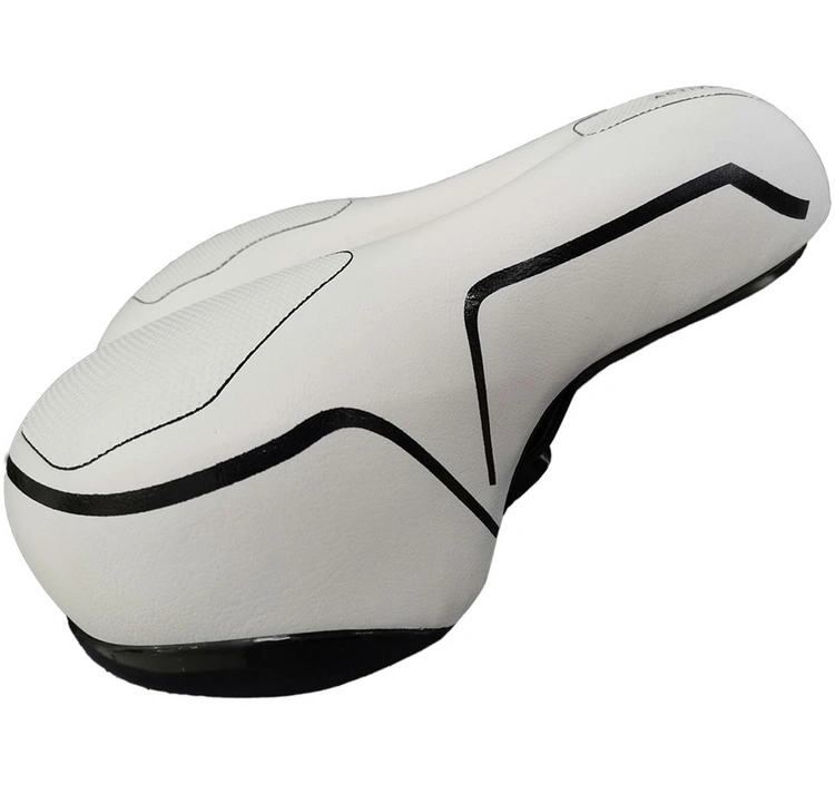 ATL Bicycle parts and accessories – RW5H Gel Bike Saddle, Matte White – image 2