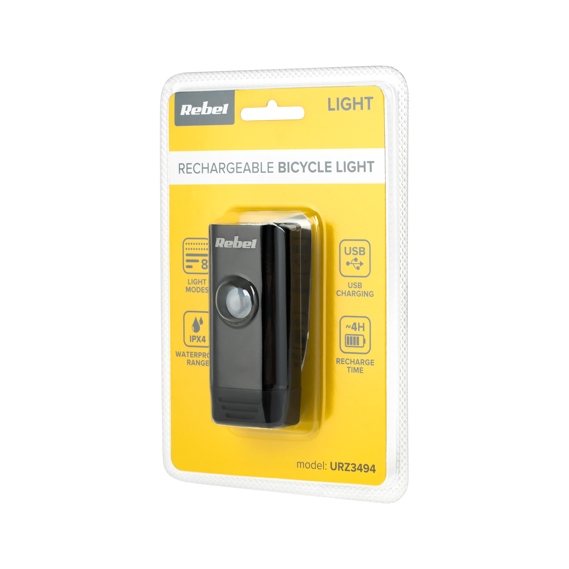 Rebel Bicycle parts and accessories – Rechargeable front bicycle lamp – image 4