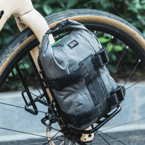 Bicycle shelf for bicycle fork bags - black - Carlat