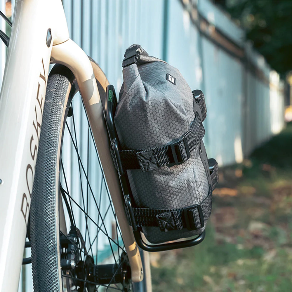 Bicycle shelf for bicycle fork bags - black - Carlat