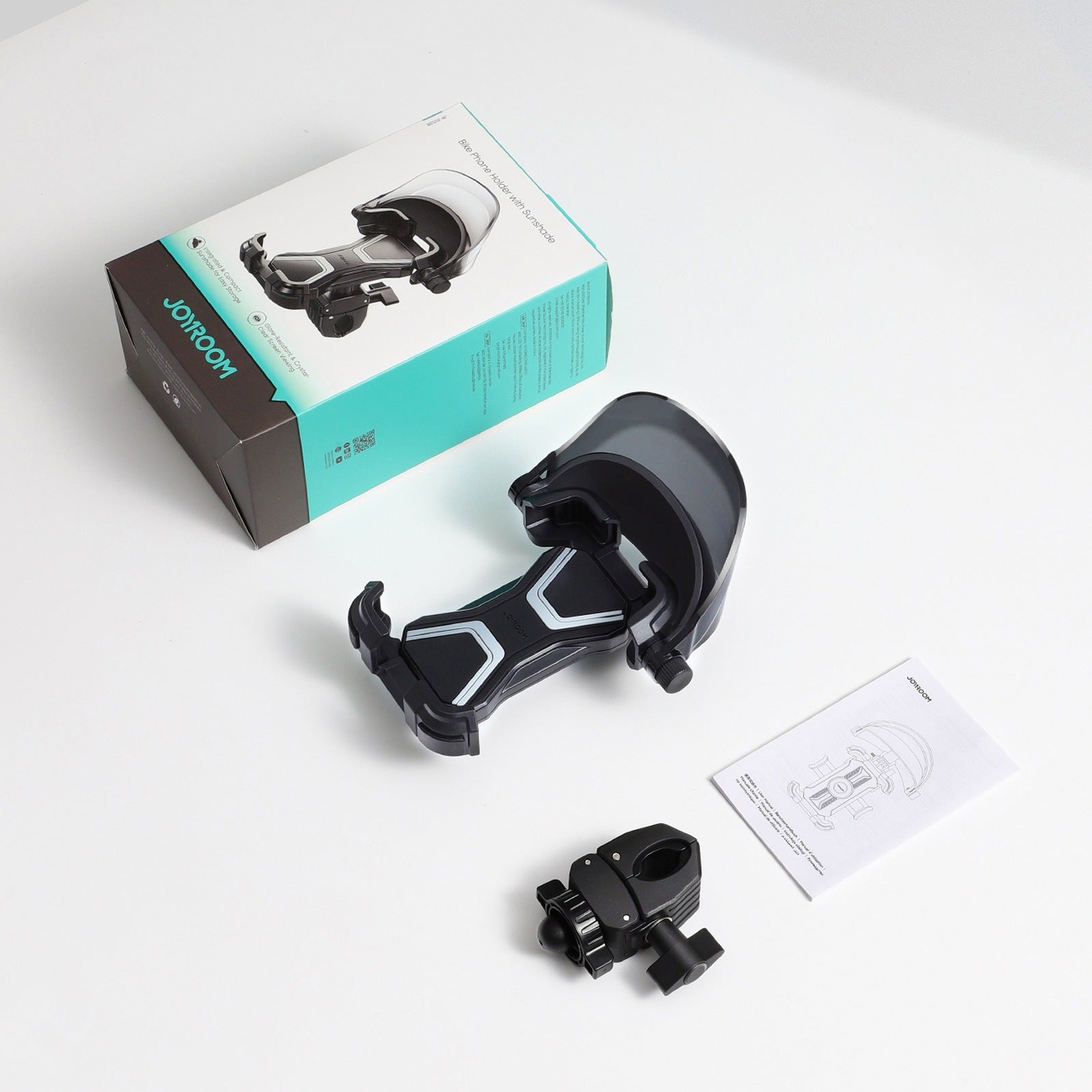 Bike holder with sun visor - black - Carlat