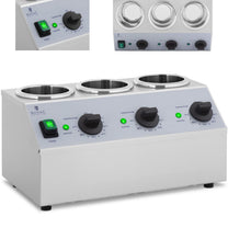 Bottle warmer for hot sauces 3x 1L 40-90C 550W - Carlat