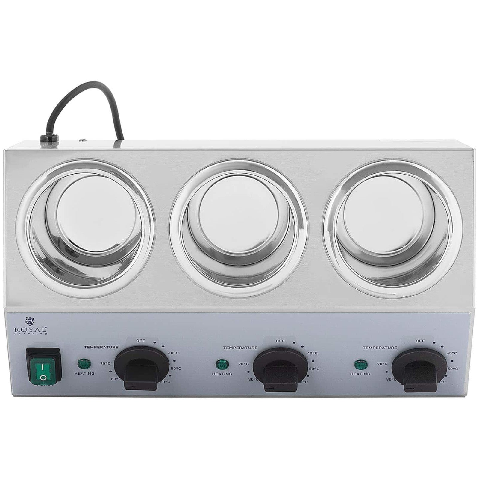 Bottle warmer for hot sauces 3x 1L 40-90C 550W - Carlat